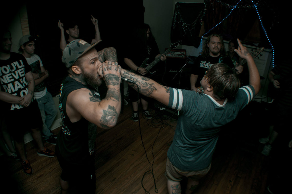 Man with tattoo